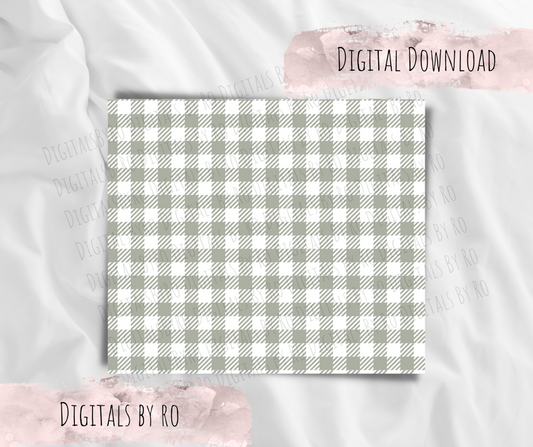 Sage Gingham